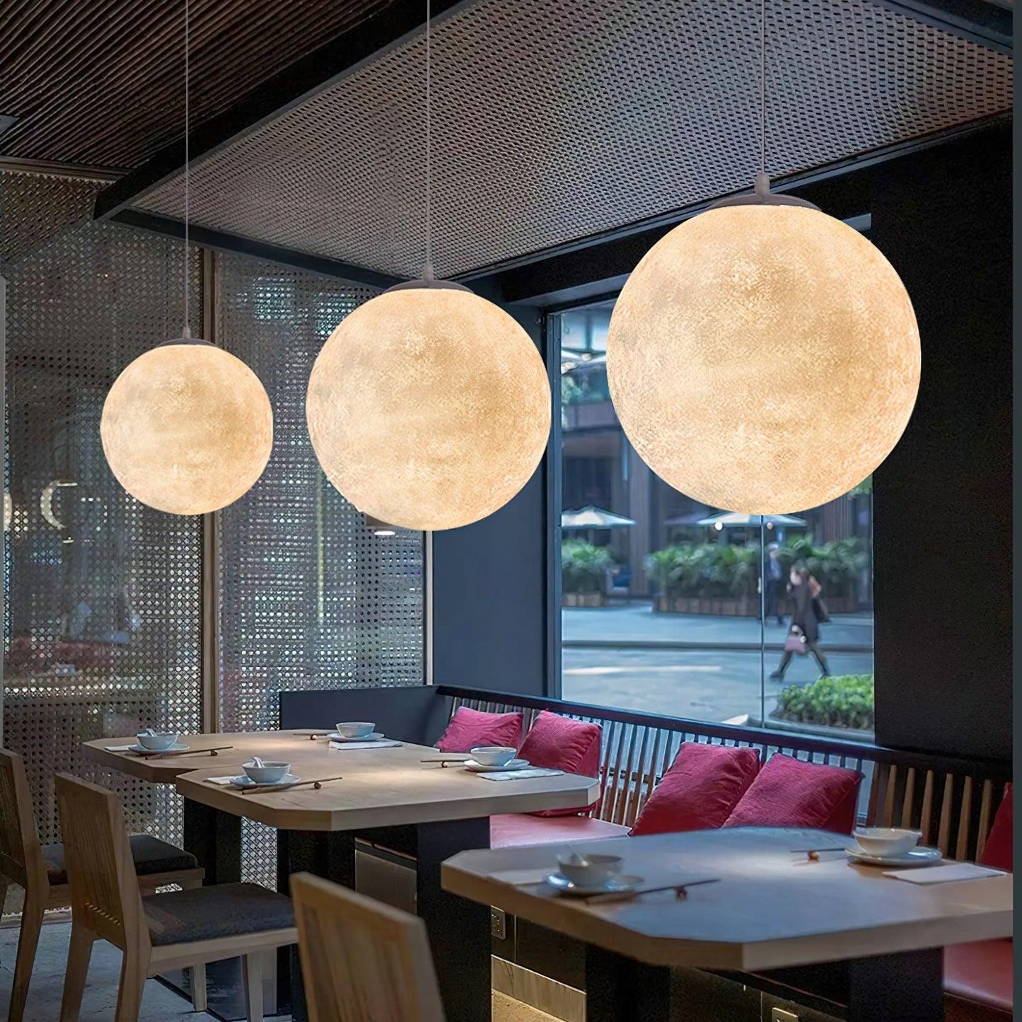 Moon - Elegant Stralende Hanglamp