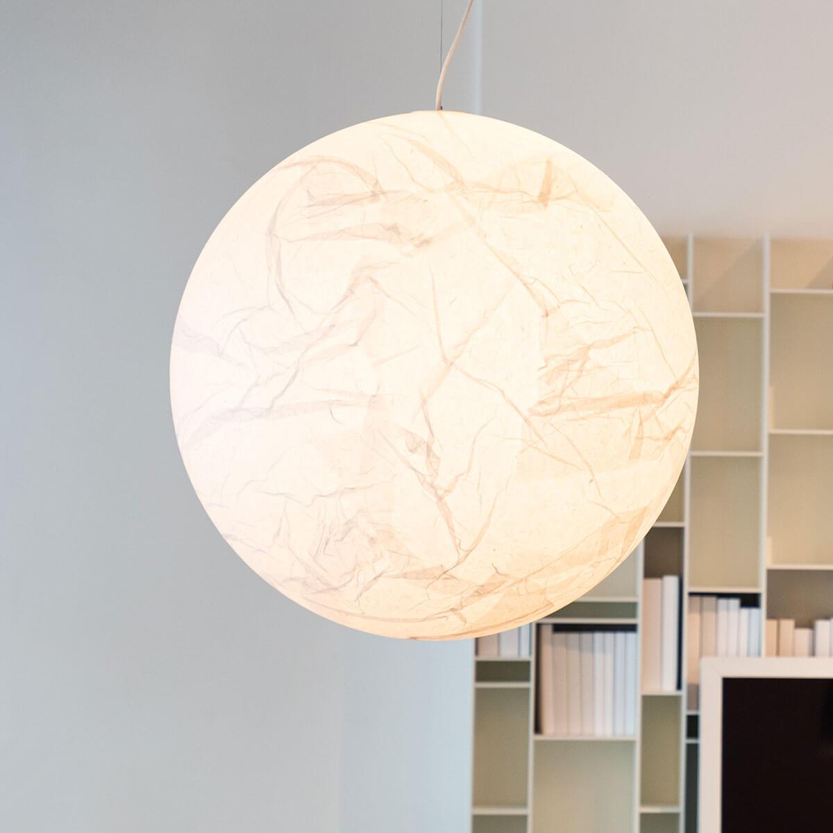 Maan Zijden Hanglamp | Elegante en Sfeervolle Verlichting