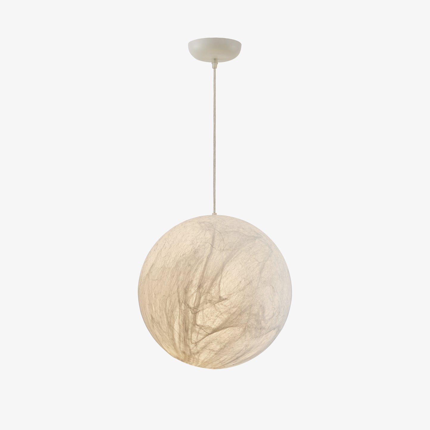 Maan Zijden Hanglamp | Elegante en Sfeervolle Verlichting