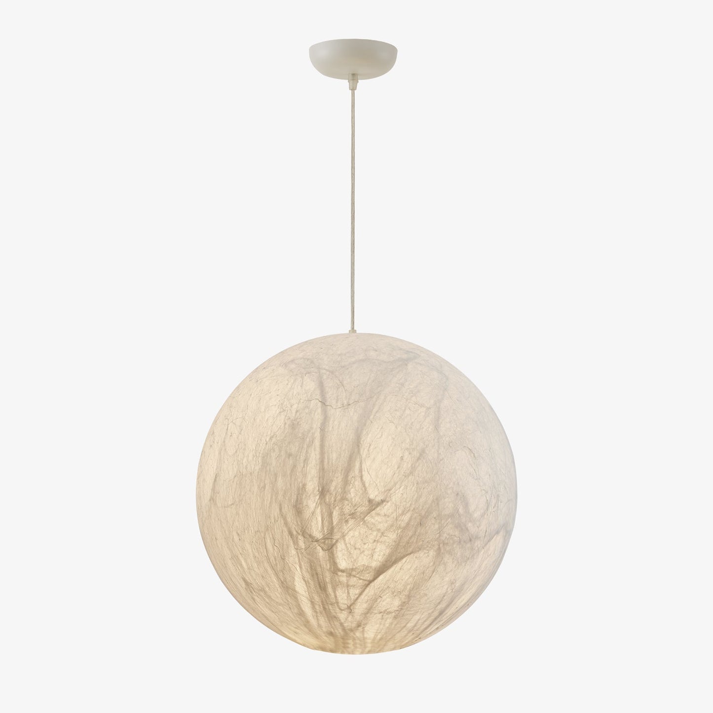 Maan Zijden Hanglamp | Elegante en Sfeervolle Verlichting