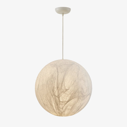 Maan Zijden Hanglamp | Elegante en Sfeervolle Verlichting