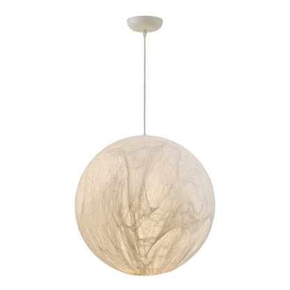 Maan Zijden Hanglamp | Elegante en Sfeervolle Verlichting