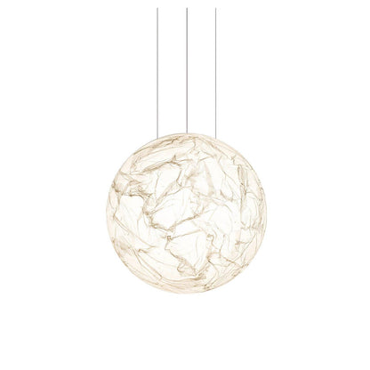 Maan Zijden Hanglamp | Elegante en Sfeervolle Verlichting