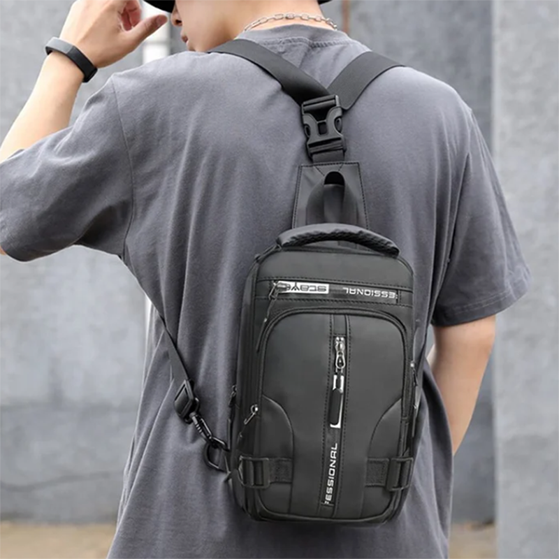 Multifunctionele Crossbody Rugzak voor Mannen