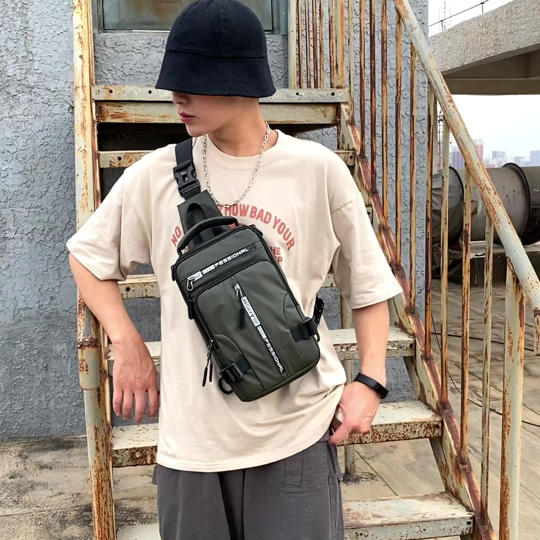 Multifunctionele Crossbody Rugzak voor Mannen