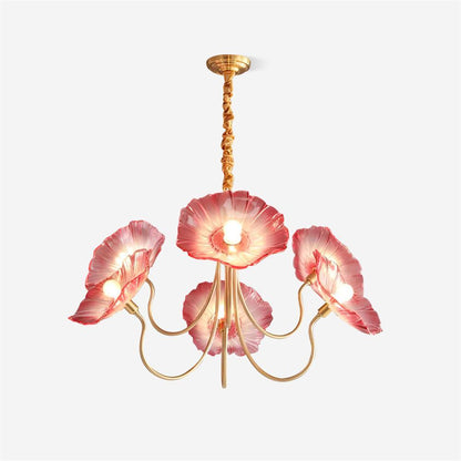 Bloemenkroonluchter van Murano Glas | Luxe Handgemaakt Design