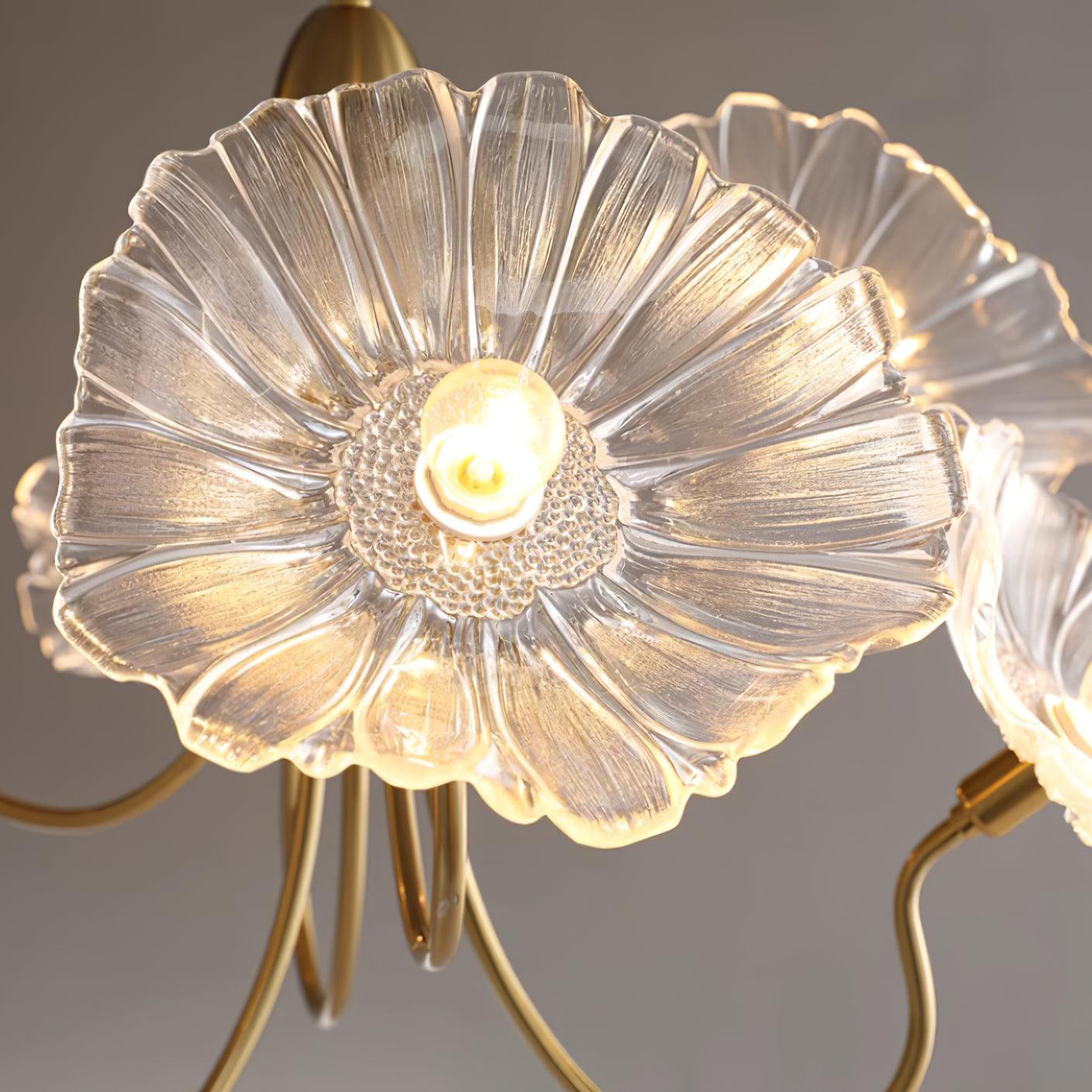 Bloemenkroonluchter van Murano Glas | Luxe Handgemaakt Design