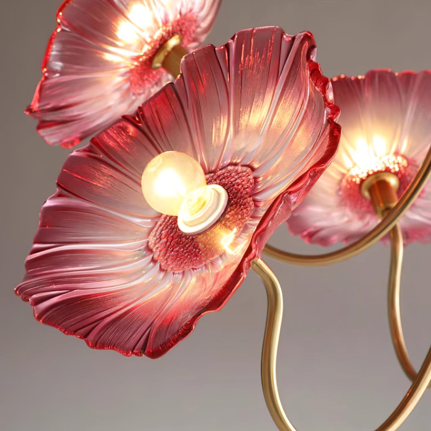 Bloemenkroonluchter van Murano Glas | Luxe Handgemaakt Design