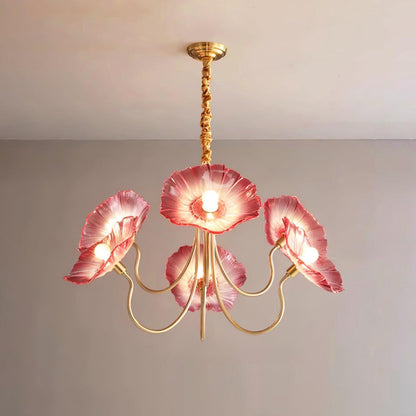 Bloemenkroonluchter van Murano Glas | Luxe Handgemaakt Design