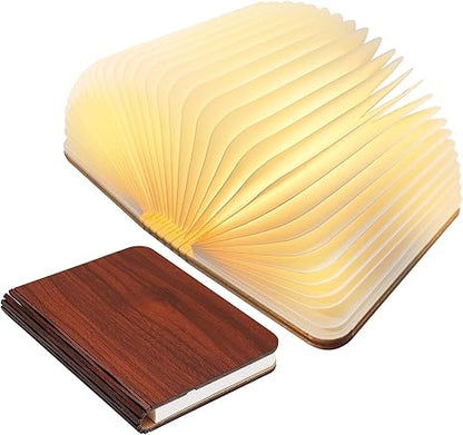 Mystieke Boeklamp met Warme Gloed