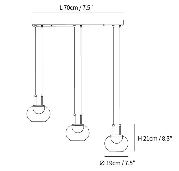 Mystique - Magische Halo Hanglamp