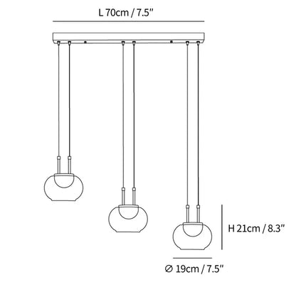 Mystique - Magische Halo Hanglamp