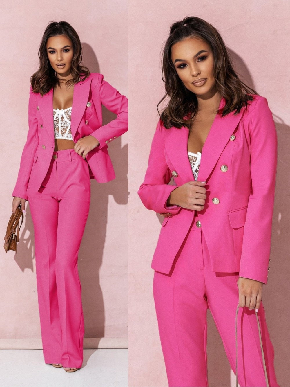 Naomi Midi-Jurk met Elegante V-Hals