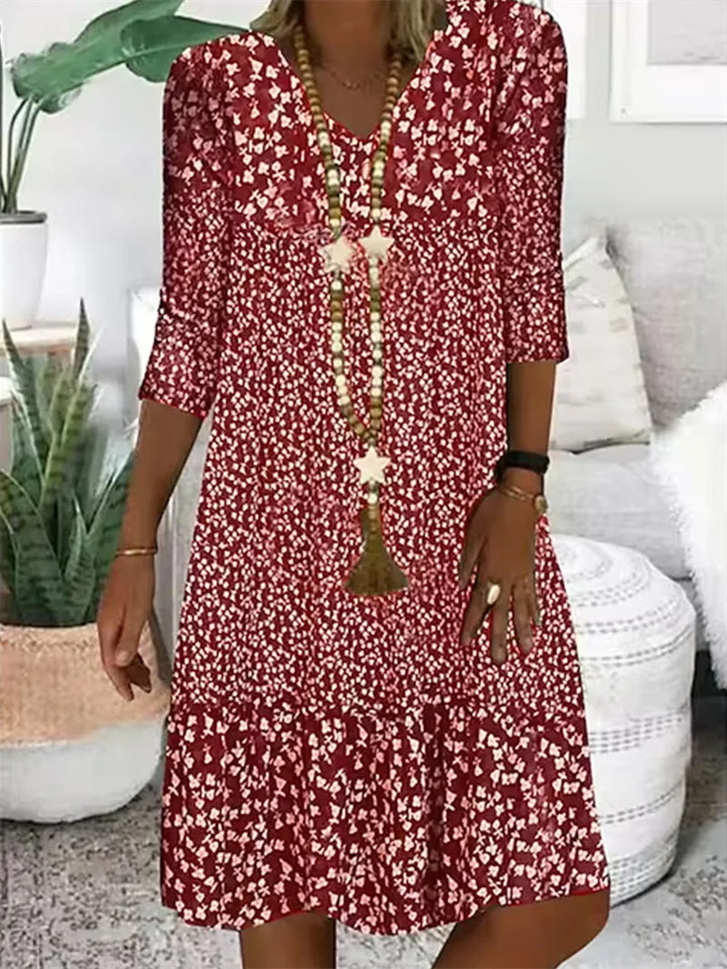 Nara Casual Damesjurk - Moderne Stijl