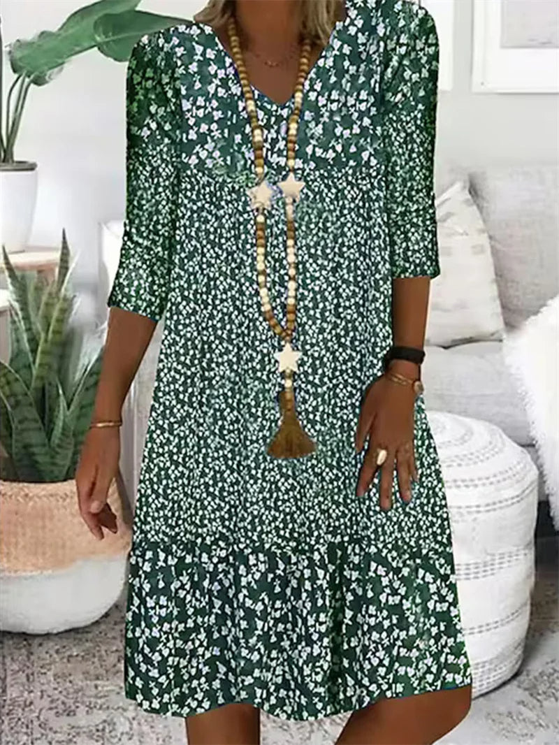 Nara Casual Damesjurk - Moderne Stijl