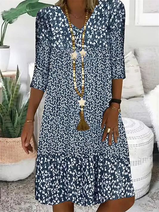 Nara Casual Damesjurk - Moderne Stijl