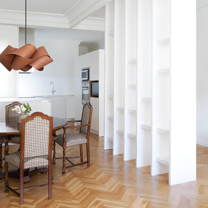 Natuurlijke Houten Hanglamp - LED Verlichting Sfeer