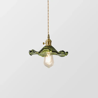 Nicola Hanglamp - Glas Met Bloemrijke Ontwerp