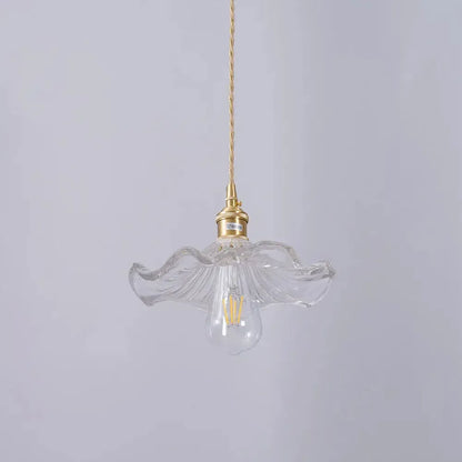 Nicola Hanglamp - Glas Met Bloemrijke Ontwerp