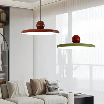 Noé LED Hanglamp Crème - Vliegende Schotel Metaal