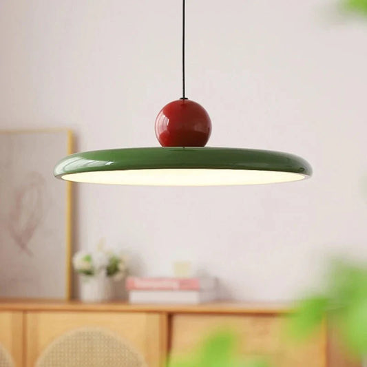 Noé LED Hanglamp Crème - Vliegende Schotel Metaal