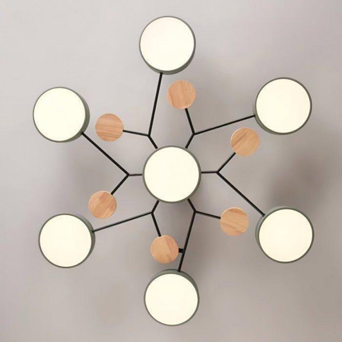 Noémie Houten Plafondlamp - Energiezuinige LED