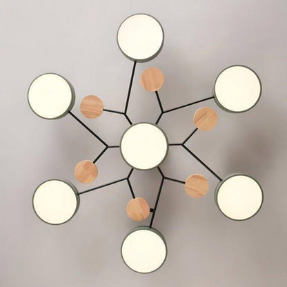 Noémie Houten Plafondlamp - Energiezuinige LED