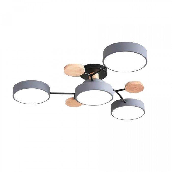 Noémie Houten Plafondlamp - Energiezuinige LED