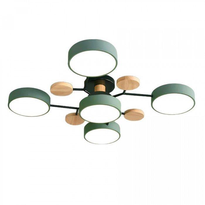 Noémie Houten Plafondlamp - Energiezuinige LED