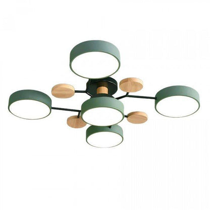 Noémie Houten Plafondlamp - Energiezuinige LED
