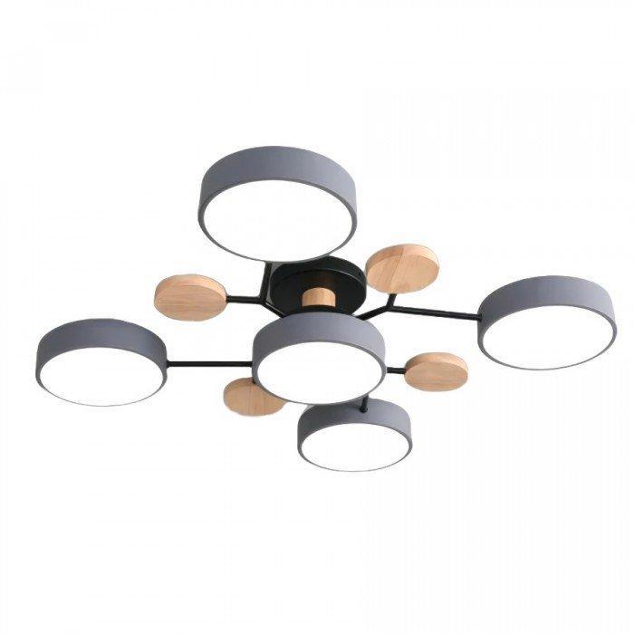 Noémie Houten Plafondlamp - Energiezuinige LED