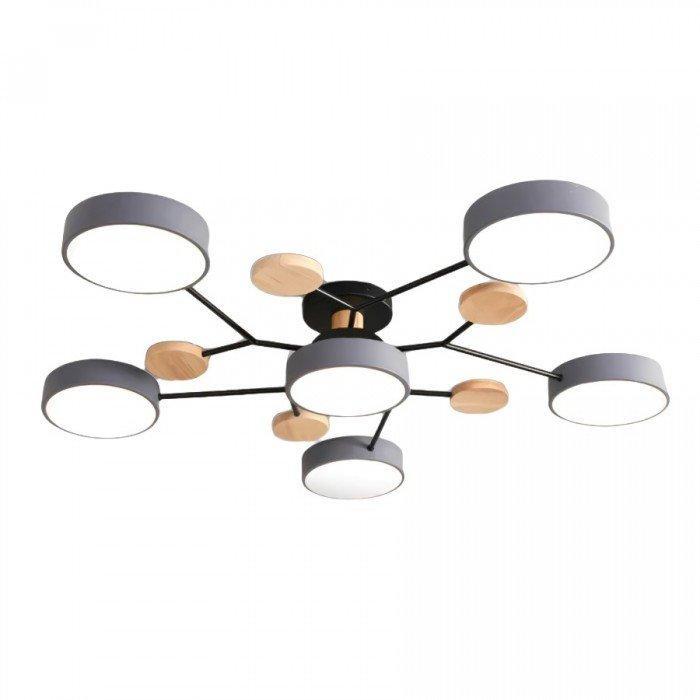 Noémie Houten Plafondlamp - Energiezuinige LED