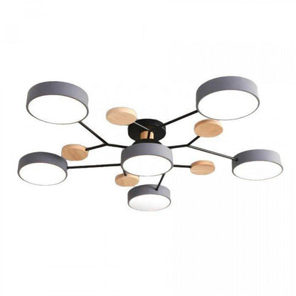 Noémie Houten Plafondlamp - Energiezuinige LED