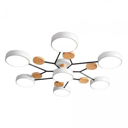 Noémie Houten Plafondlamp - Energiezuinige LED