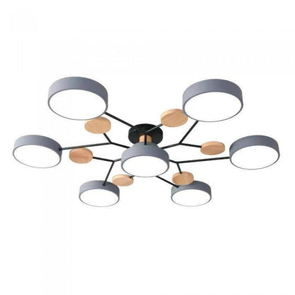Noémie Houten Plafondlamp - Energiezuinige LED