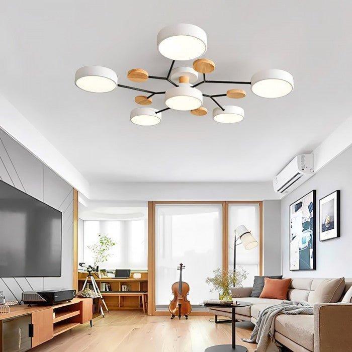 Noémie Houten Plafondlamp - Energiezuinige LED