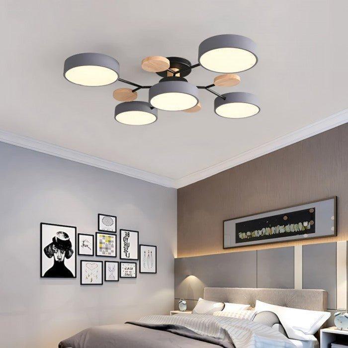 Noémie Houten Plafondlamp - Energiezuinige LED