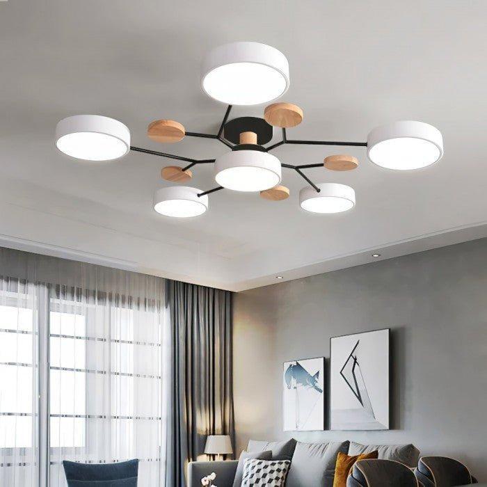 Noémie Houten Plafondlamp - Energiezuinige LED
