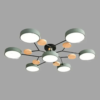 Noémie Houten Plafondlamp - Energiezuinige LED