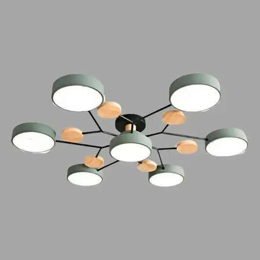 Noémie Houten Plafondlamp - Energiezuinige LED