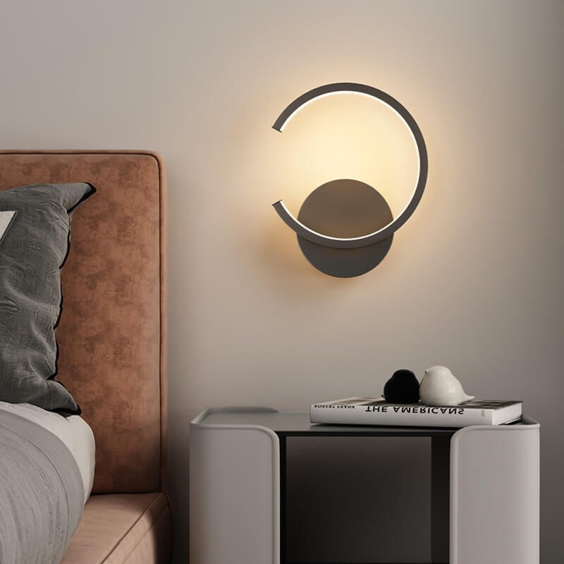 Luminex – Lámpara de pared LED moderna con diseño circular minimalista