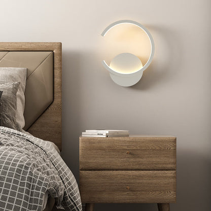 Luminex – Lámpara de pared LED moderna con diseño circular minimalista