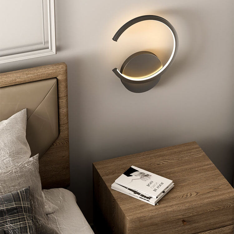 Luminex – Lámpara de pared LED moderna con diseño circular minimalista