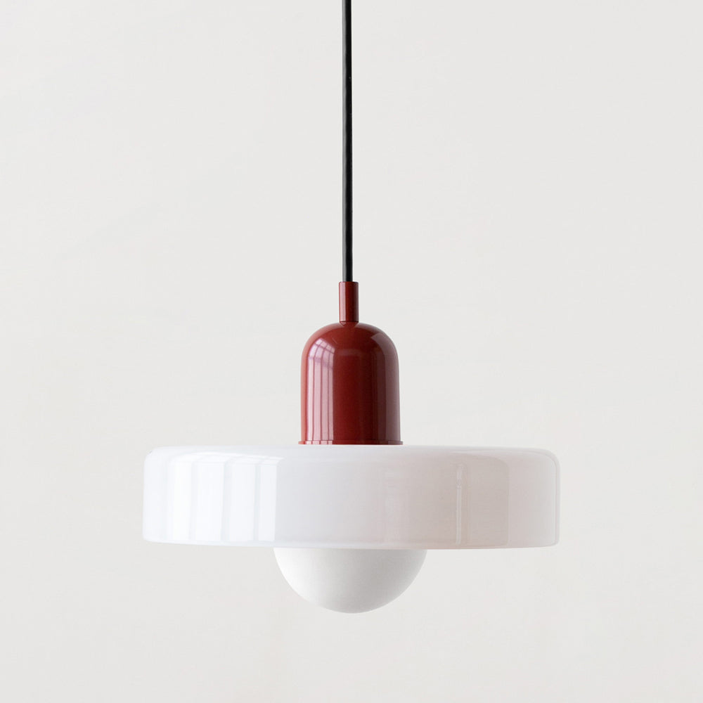 Bauhaus Hanglamp – Gekleurd Glas Stijlvol Design