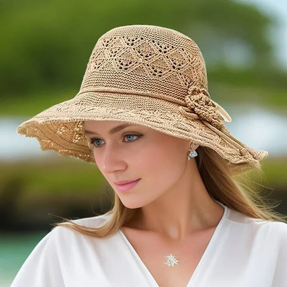 Odessa Elegante Zonnehoed Brede Rand