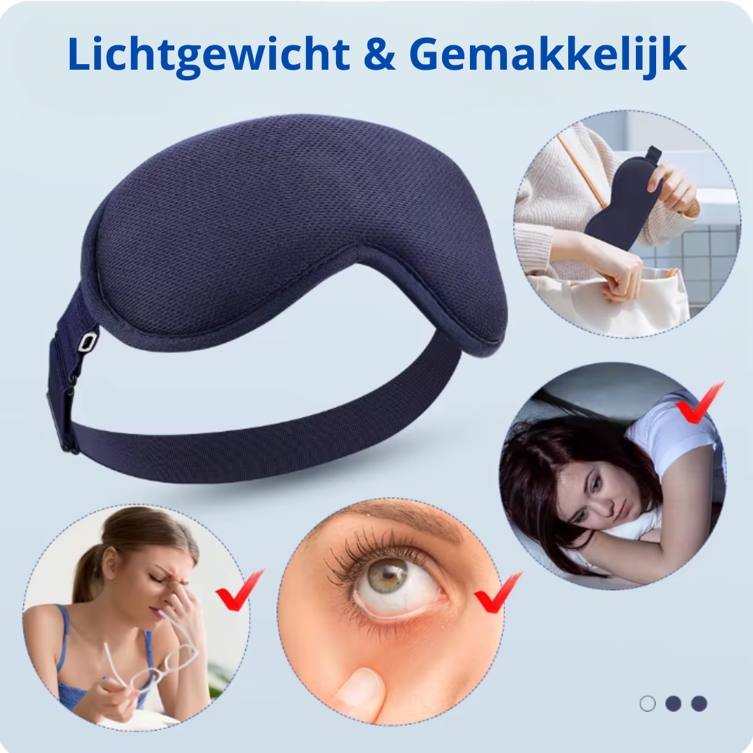Oogmassage en Verwarming tegen Migraine