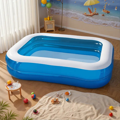 Opblaasbaar Familiezwembad 4 Personen PVC