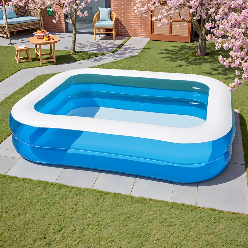 Opblaasbaar Familiezwembad 4 Personen PVC