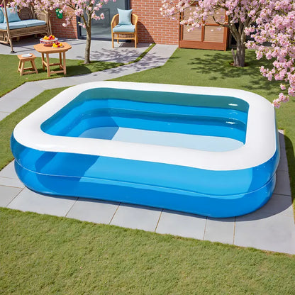 Opblaasbaar Familiezwembad 4 Personen PVC