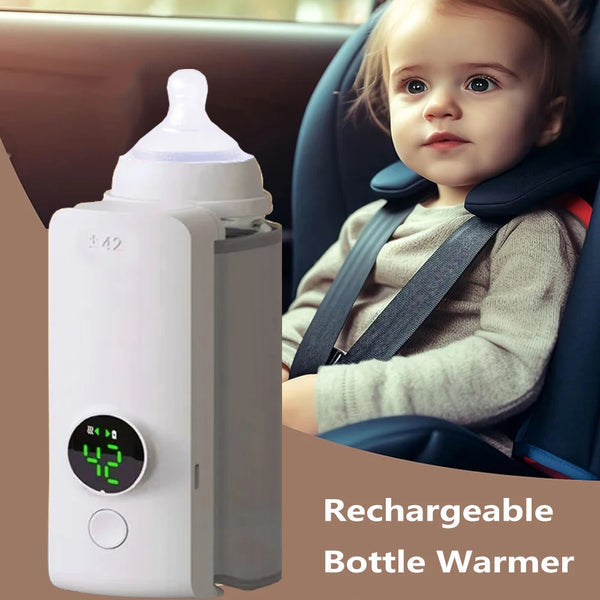 Oplaadbare Baby Melkverwarmer voor Onderweg
